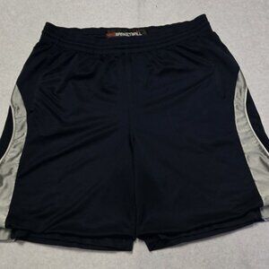 Y2K Nike Basketball Uncompromising Excellence Adult L Black Shorts